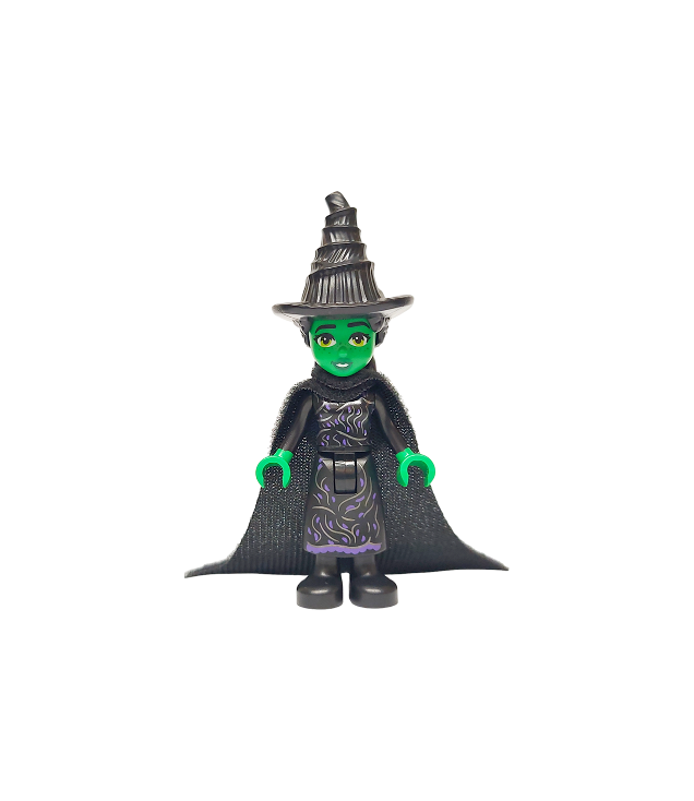 LEGO - Elphaba – zwarte cape en hoed - | N