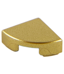 LEGO - Tegel, rond 1 x 1 kwart - Metallic Gold | N - Thumbnail