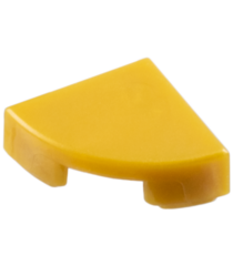 LEGO - Tegel, rond 1 x 1 kwart - Pearl Gold | N - Thumbnail