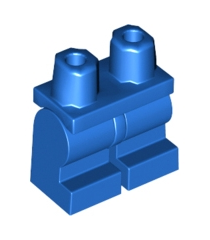 LEGO - Heupen en middelgrote benen egaal - Blue | N - Thumbnail