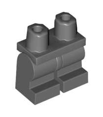 LEGO - Heupen en middelgrote benen egaal - Dark Bluish Gray | N - Thumbnail