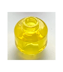 LEGO - Minifiguur-hoofd (egaal) - Trans-Yellow | N - Thumbnail