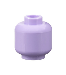 LEGO - Minifiguur-hoofd (egaal) - Lavender | N - Thumbnail