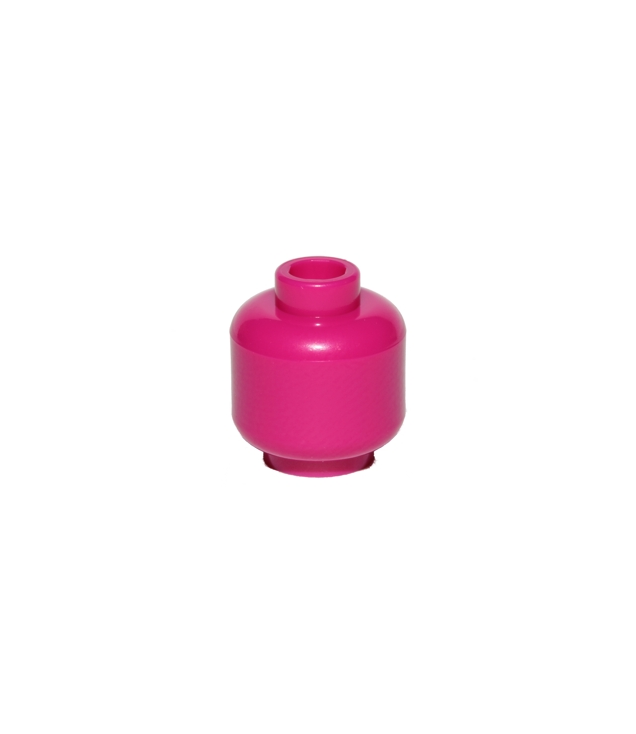 LEGO - Minifiguur-hoofd (egaal) - Magenta | N