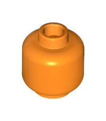LEGO - Minifiguur-hoofd (egaal) - Orange | N - Thumbnail