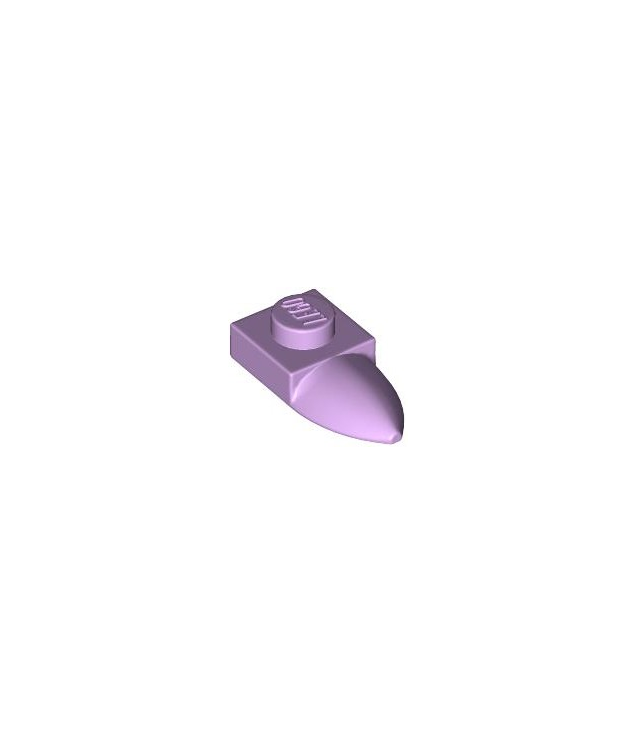 LEGO - Plaat, gemodificeerd 1 x 1 met horizontale tand - Lavender | N