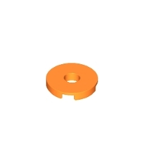 LEGO - Tegel, rond 2 x 2 met gat - Orange | N - Thumbnail