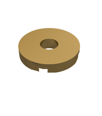 LEGO - Tegel, rond 2 x 2 met gat - Pearl Gold | N - Thumbnail