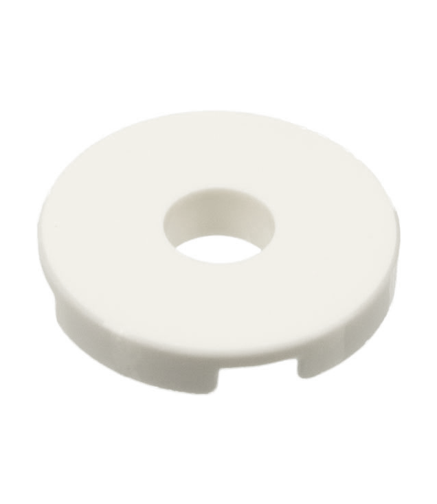 LEGO - Tegel, rond 2 x 2 met gat - White | N