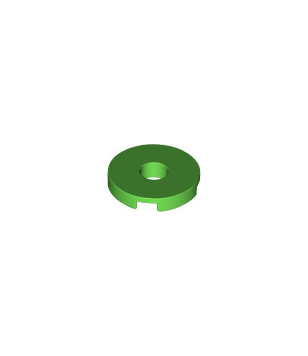 LEGO - Tegel, rond 2 x 2 met gat - Bright Green | N