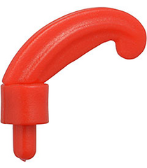 LEGO - Minifiguur-pluim kleine veer - Red | N - Thumbnail