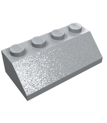 LEGO - Helling 45 graden 2 x 4 - Light Bluish Gray | N - Thumbnail