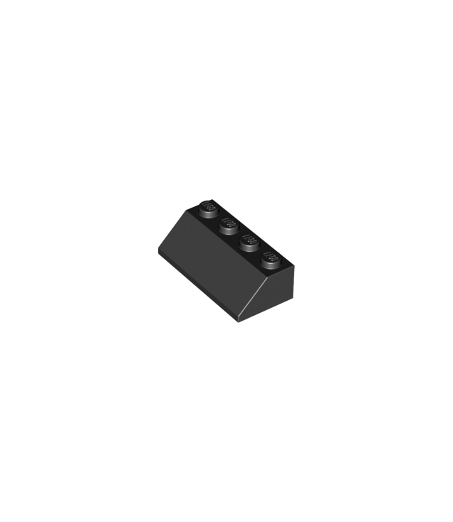 LEGO - Helling 45 graden 2 x 4 - Black | N