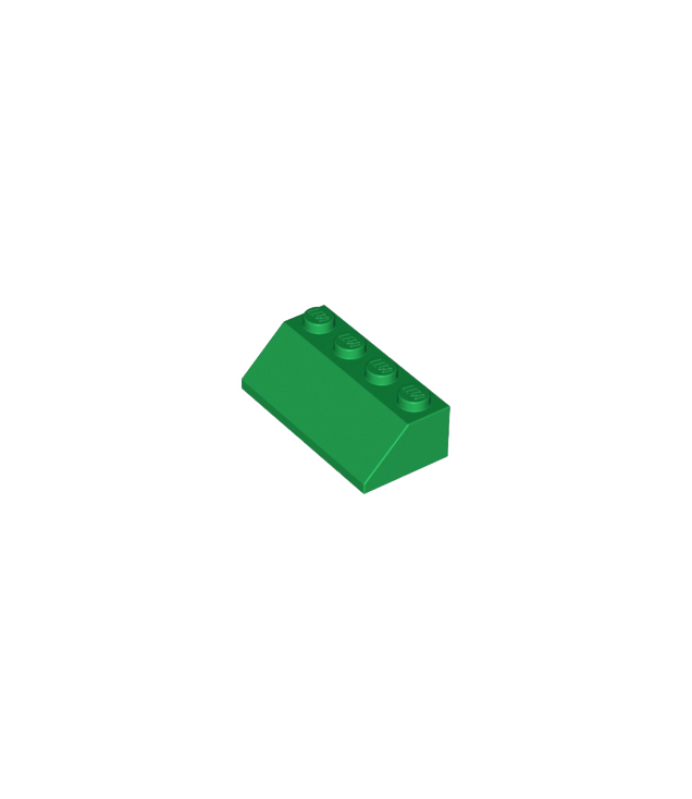 LEGO - Helling 45 graden 2 x 4 - Green | N
