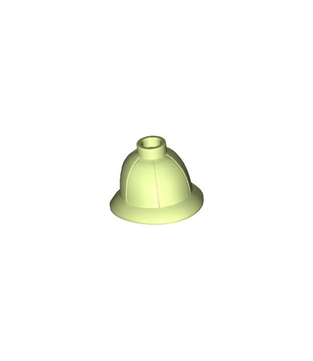 LEGO - Minifiguur-hoofddeksel tropenhelm - Yellowish Green | N