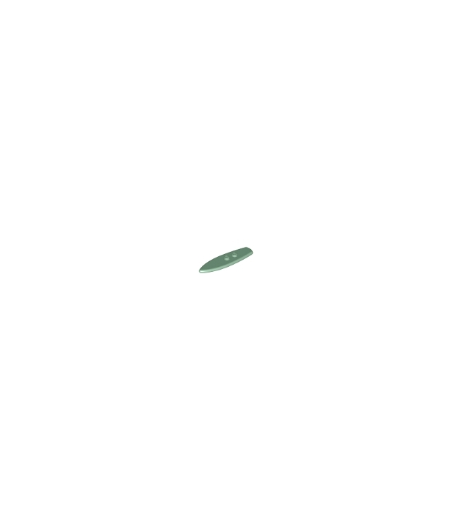 LEGO - Minifiguur-accessoire, surfplank standaard - Sand Green | N