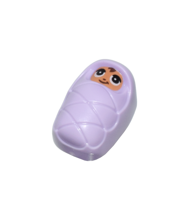 LEGO - Baby – met nophouder op rug, lachend gezicht, grote ogen en haarpatroon (Baby Jayson / Eman) (6469473) - | N