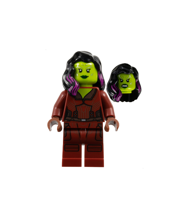 LEGO - Gamora – donkerrode bedrukte benen - | N