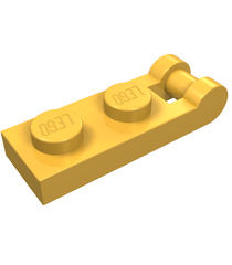 LEGO - Plaat, gemodificeerd 1 x 2 met staaf-handgreep aan uiteinde - Bright Light Orange | N - Thumbnail