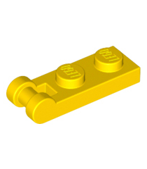 LEGO - Plaat, gemodificeerd 1 x 2 met staaf-handgreep aan uiteinde - Yellow | N - Thumbnail