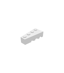 LEGO - Wig 4 x 2 links - White | N - Thumbnail