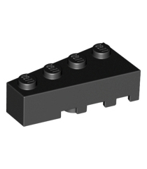 LEGO - Wig 4 x 2 links - Black | N - Thumbnail