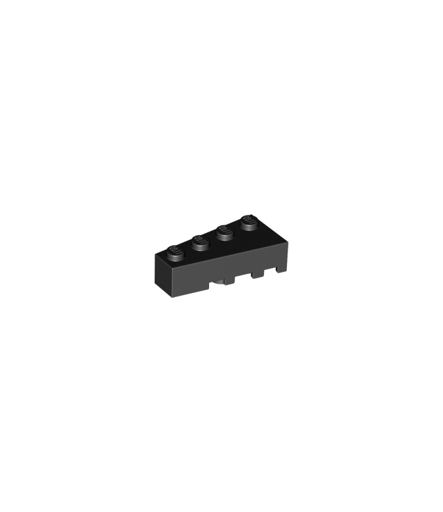 LEGO - Wig 4 x 2 links - Black | N