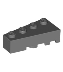 LEGO - Wig 4 x 2 links - Dark Bluish Gray | N - Thumbnail