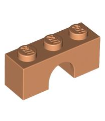 LEGO - Boog 1 x 3 - Nougat | N - Thumbnail