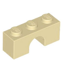 LEGO - Boog 1 x 3 - Tan | N - Thumbnail