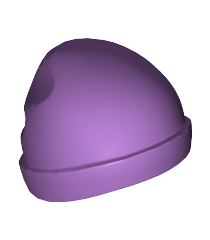 LEGO - Minifiguur-muts (beanie) - Medium Lavender | N - Thumbnail
