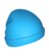 LEGO - Minifiguur-muts (beanie) - Dark Azure | N - Thumbnail