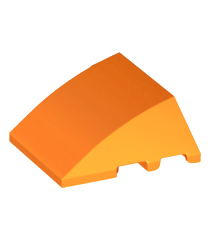 LEGO - Wig 4 x 3 driedubbel gebogen zonder noppen - Orange | N - Thumbnail