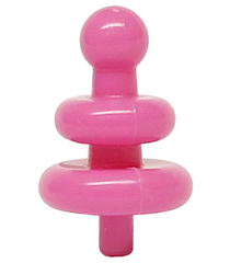 LEGO - Minifiguur-antenne met 2 diffusers en kleine pin - Dark Pink | N - Thumbnail