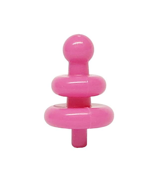 LEGO - Minifiguur-antenne met 2 diffusers en kleine pin - Dark Pink | N