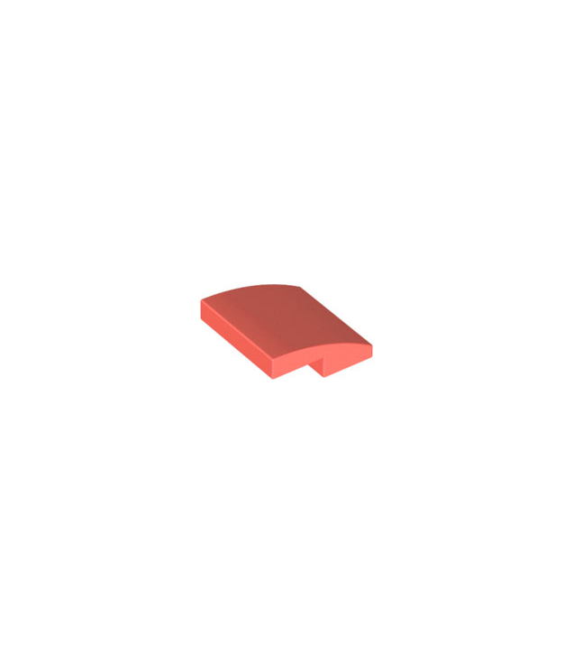 LEGO - Helling, gebogen 2 x 2 x 2/3 - Coral | N