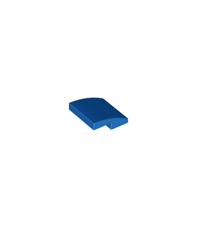 LEGO - Helling, gebogen 2 x 2 x 2/3 - Blue | N