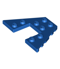 LEGO - Wig, plaat 4 x 6 - Blue | N - Thumbnail