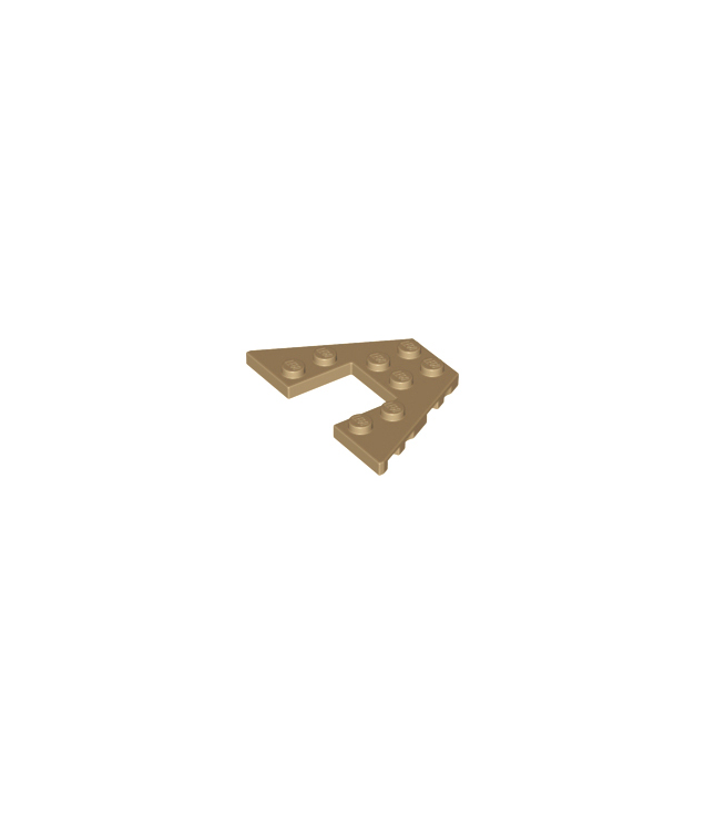 LEGO - Wig, plaat 4 x 6 - Dark Tan | N