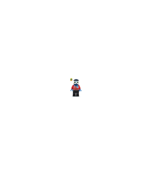 LEGO - Skipatrouillelid – vrouw, donkerblauwe helm - (Not Applicable) | N
