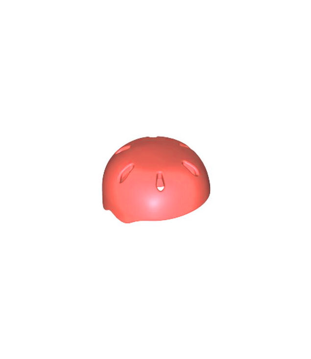 LEGO - Minifiguur-sporthelm met ventilatiegaten - Coral | N
