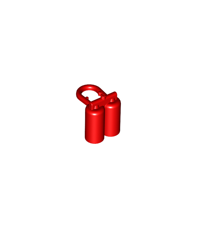 LEGO - Minifiguur-luchtflessen - Red | N