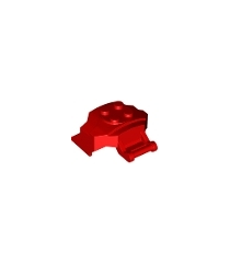 LEGO - Cockpit voorzijde 4 x 3 x 2 met handgreep - Red | N - Thumbnail