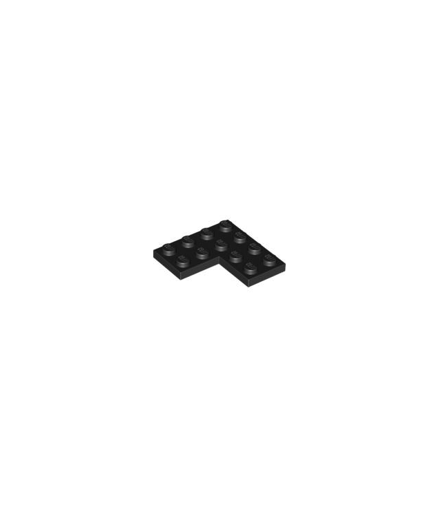 LEGO - Plaat 4 x 4 hoek - Black | N
