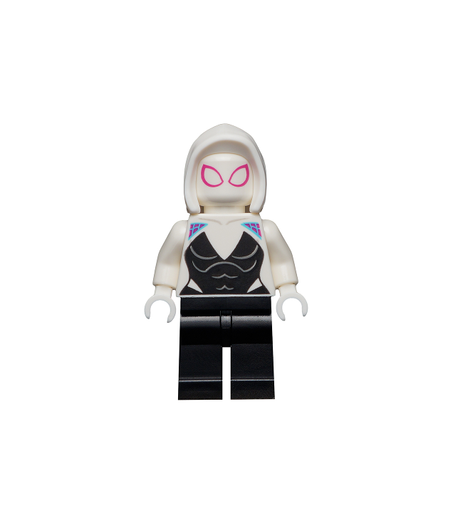 LEGO - Ghost Spider / Spider-Gwen – witte gladde kap - | N