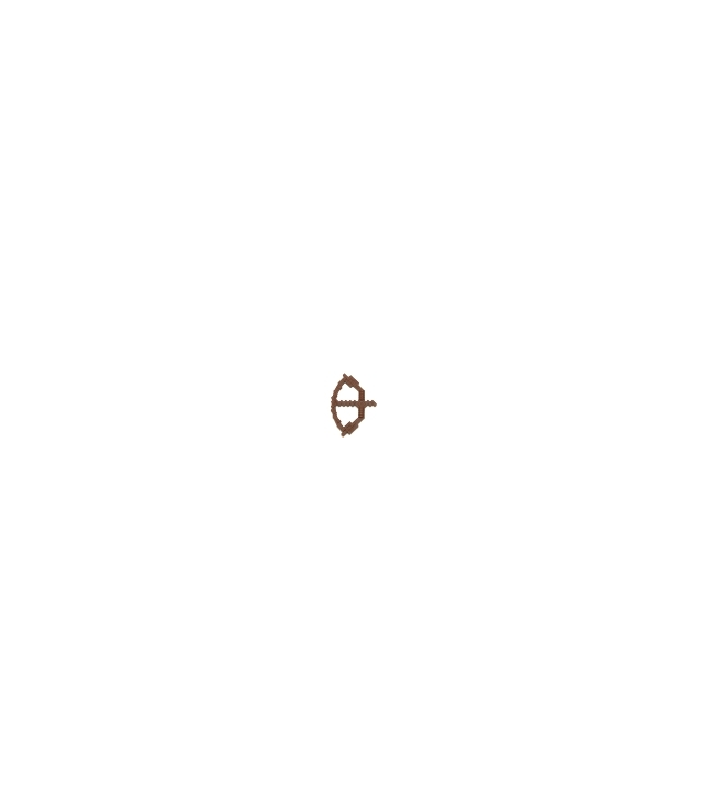 LEGO - Minifiguur-wapen boog, gepixeld met gespannen pijl (Minecraft) - Reddish Brown | N