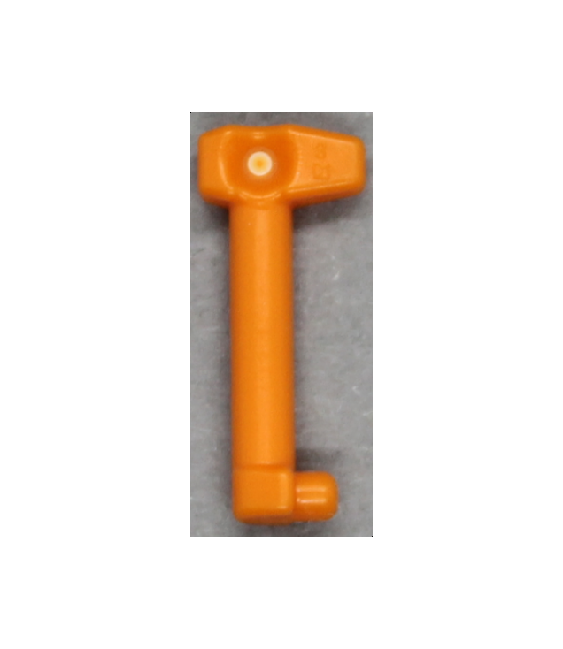 LEGO - Minifiguur-antenne/rangefinder voor SW Clone Trooper-helm met gaten - Orange | N