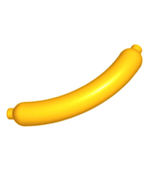 LEGO - Hotdog / worst - Bright Light Orange | N - Thumbnail