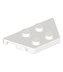 LEGO - Wig, plaat 2 x 4 - White | N - Thumbnail