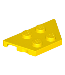 LEGO - Wig, plaat 2 x 4 - Yellow | N - Thumbnail